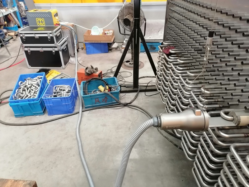 Designed for heat exchanger manufacturers in HVAC, power generation, petrochemical, and marine industries.