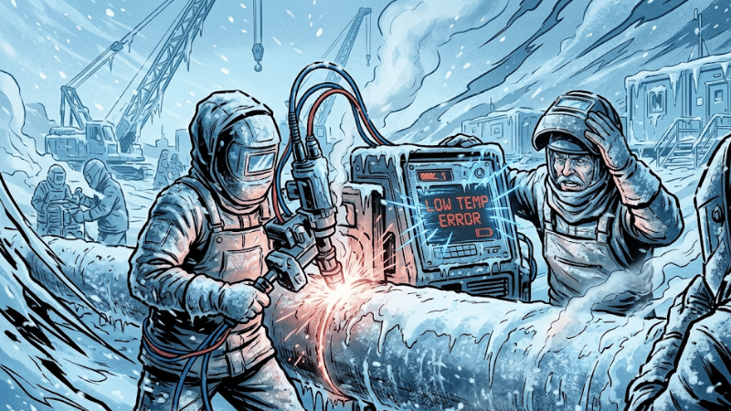 Russia Cold Weather Welding Duty Cycle Case Study