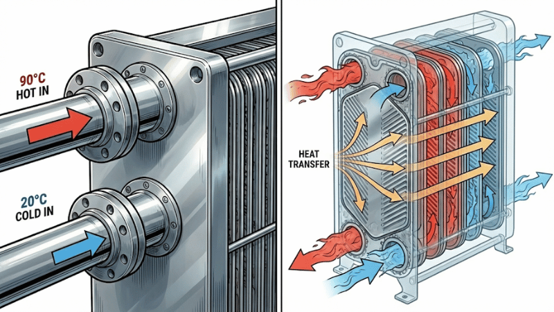Working Principle The Way of Hot and Cold