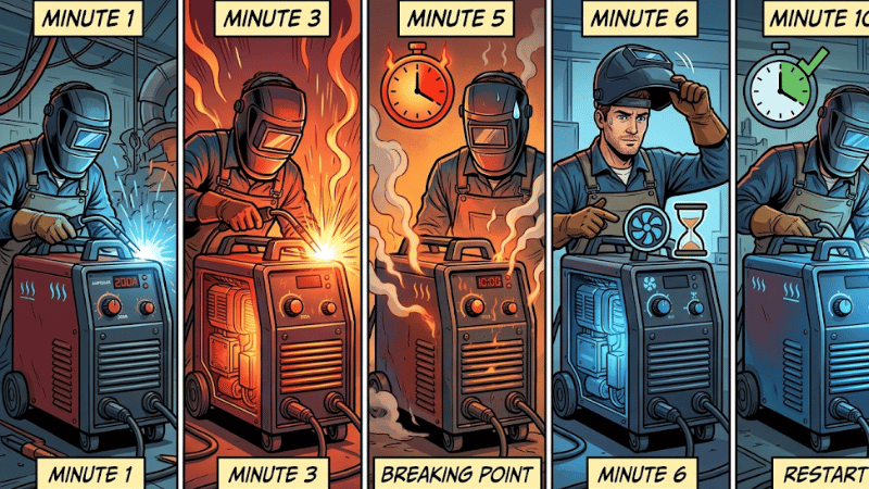 What Percent Duty Cycle Do Most Welding Machines Have