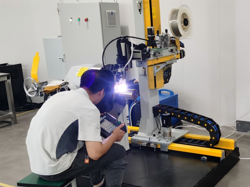 High‑precision hot wire TIG welding system for circumferential joints