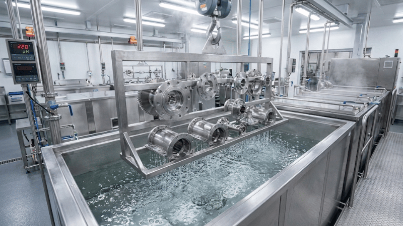 stainless steel passivation, passivation proces