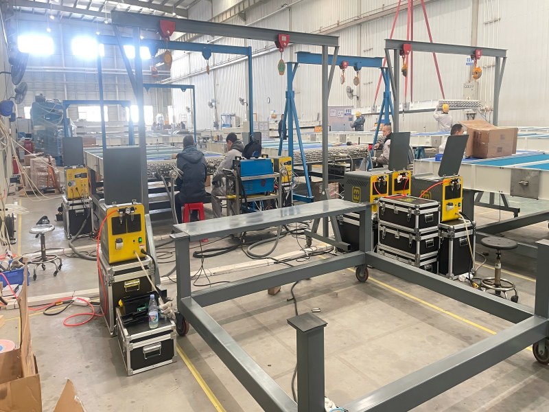 Designed for heat exchanger manufacturers in HVAC, power generation, petrochemical, and marine industries.